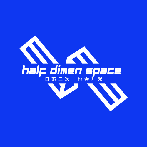 Half dimen space